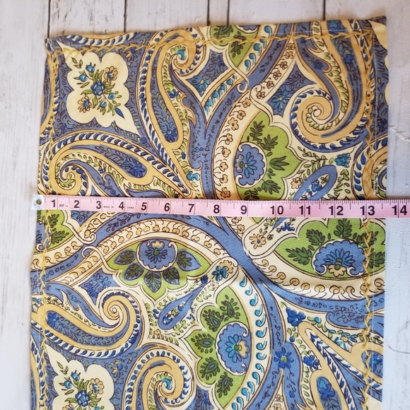 April Cornell Cotton Paisley Cotton Set of (4) Placemats NWOT - Picture 8 of 8